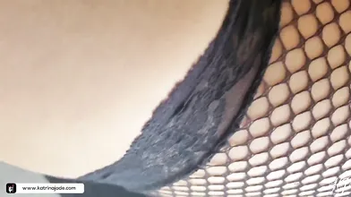 Katrina Jade Pleasures Her Butthole
