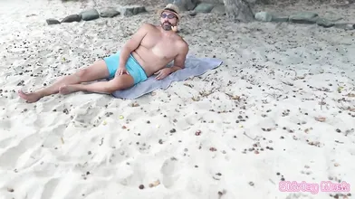 Busty Latina Gets Fucked Outdoors On The Beach