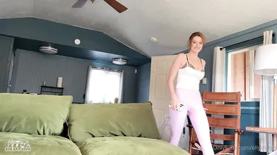Elly Clutch Gets Rammed In Ripped Yoga Pants