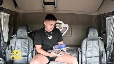 Kerry Louise's Fake Truck Bang: Hot MILF Action