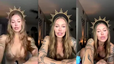 Nicole Aniston's Live Dildo Masturbation Stream