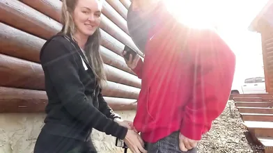 Bryce Adams Sneaks Out for Outdoor Sex Adventure