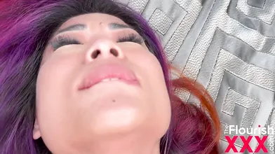 KatieLinNextDoor Enjoys Intense BBC Action