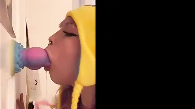DitzyMaruu's Deep Throat Blowjob Compilation