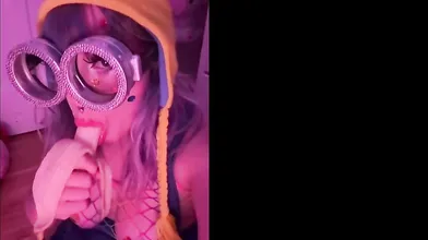 DitzyMaruu's Deep Throat Blowjob Compilation