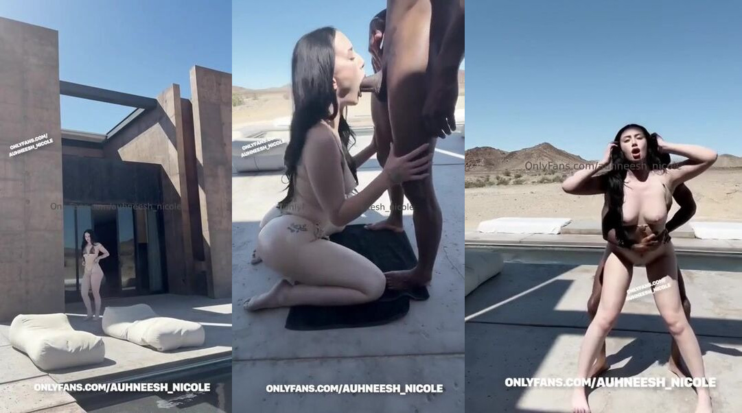 Auhneesh Nicole's Oiled BBC Outdoor Adventure