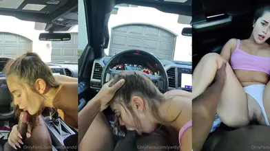 Jade Teen's Steamy Car Creampie with BBC