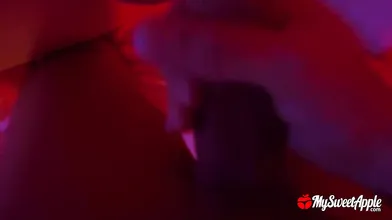 My Sweet Apple Shares Dick with BFF in Threesome