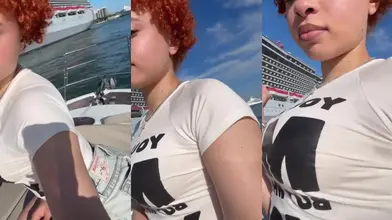 Ice Spice Teases Curves on Public Boat Ride