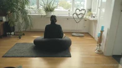 DaringKiara's Intimate Session After Meditation