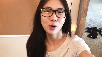 Sukitome Gets Horny Trying On Clothes in HD