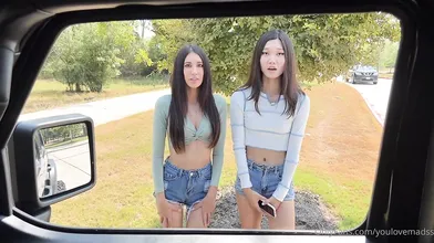 YouLoveMads and Friend's Steamy POV with Stranger