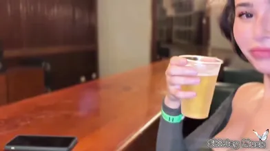 Shirley Musk's Wild Sex with a Bar Stranger