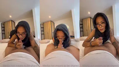 Macatdemeah's Morning Blowjob to Wake Her BF
