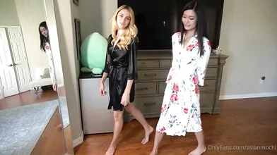 Lucy Mochi and Lilah_LovesYou in a Swapping Foursome Adventure