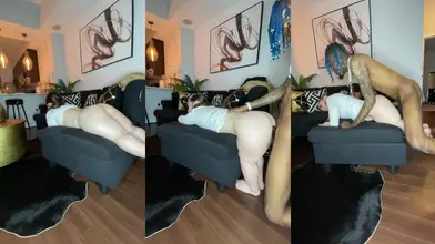 Kelsey Lawrence's PAWG BBC From Behind Action