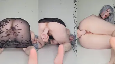 Luceil Hime Drills Her Pussy With A Dildo