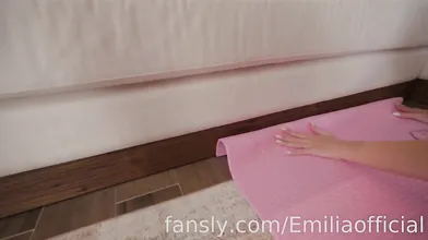 Emilia Bunny Takes Cock After Yoga