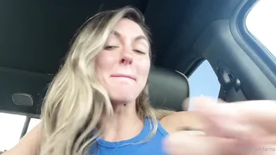Bryce Adams Blows a Stranger in the Car
