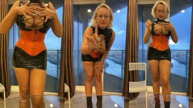 Angel Wicky Flaunts Her Busty Figure on Cam