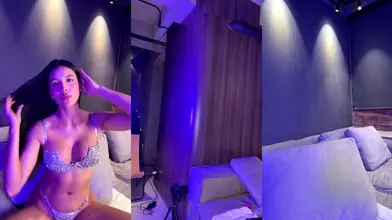 Hanna Miller Shows Off Her Big Tits on Livestream