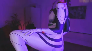 Vixenp PAWG Gets Off Live with Tentacle Dildo