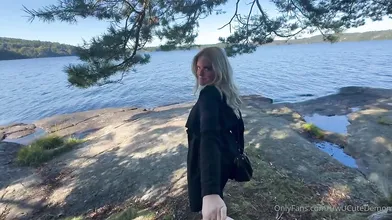 Uwucutedemon Gets Banged by the Lakeside Outdoors