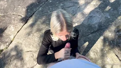Uwucutedemon Gets Banged by the Lakeside Outdoors