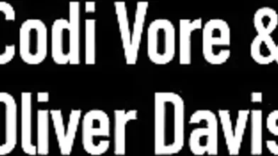Black Stud Oliver Davis Fucks Codi Vore S Face And Big Tits