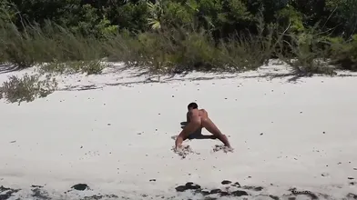 Aspen Rae On The Beach