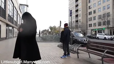Exhibitionist Littlesubgirl Flashes Her Goodies In Public