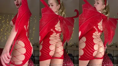 Chloe Cream As A Sexy Devil