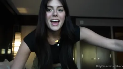 Emily Black Showing Off Her Underwear New