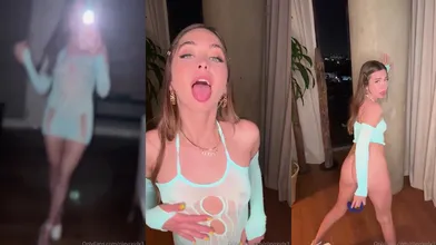 Riley Reid Masturbates Before She Parties