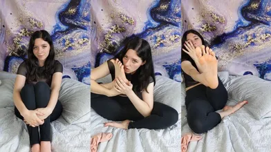 Liliana Fenty Shows And Lick Her Feet