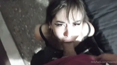 Mewslut Gives Us The Best Rough Deepthroat Video