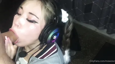 Mewslut Goes Deep While Listening To Music