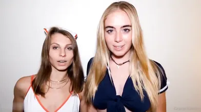 Grace Charis Gets Flirty With Her Friend