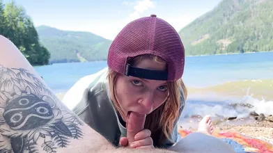 Ivory Fox Fucking On A Beach