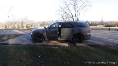 The Dan Dangler Having Fun In The Car