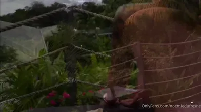 Noemie Dufresne Sucks Dick And Gets Fucked By The Swimming Pool