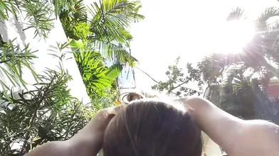 Ashley Tervort Workout Puts Her Big Tits In Focus