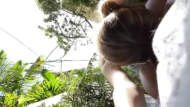 Ashley Tervort Workout Puts Her Big Tits In Focus