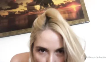 Sarah Vandella Puts A Bbc Between Her Tits And Sucks It