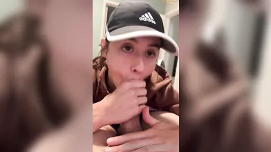 Jules Ari Sucking Big Cock