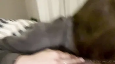 Eden Ivy Armpit Worships Then Sucks On Cock