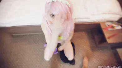 Cum Slut Cherrycrush Loves A Facial After Anal