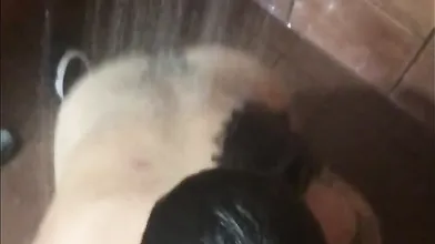 Ava Nicks Sucking Dick In The Shower
