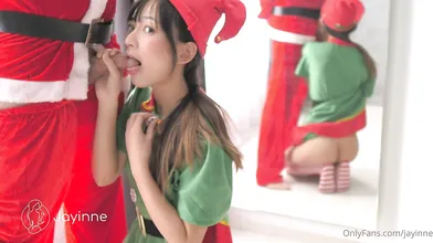 Elf Jayinne Services Santa With A Bj
