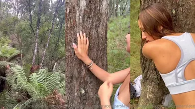 Gracewearslace Fucking In A Forest
